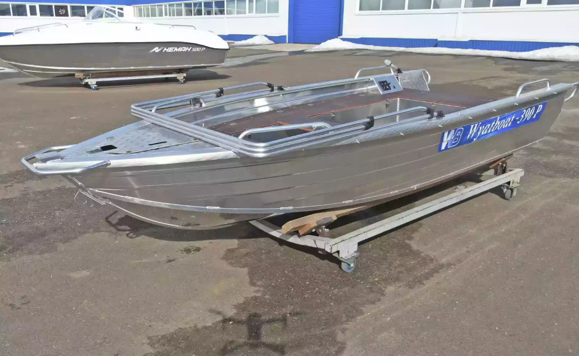 Алюминиевая лодка Wyatboat-390РМ в Смоленске
