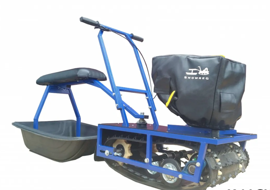 Мини-мотобуксировщик Альбатрос-М с фарой в Смоленске