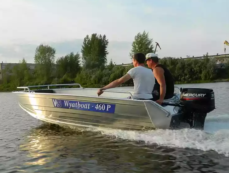 Алюминиевая лодка Wyatboat-460 P в Смоленске