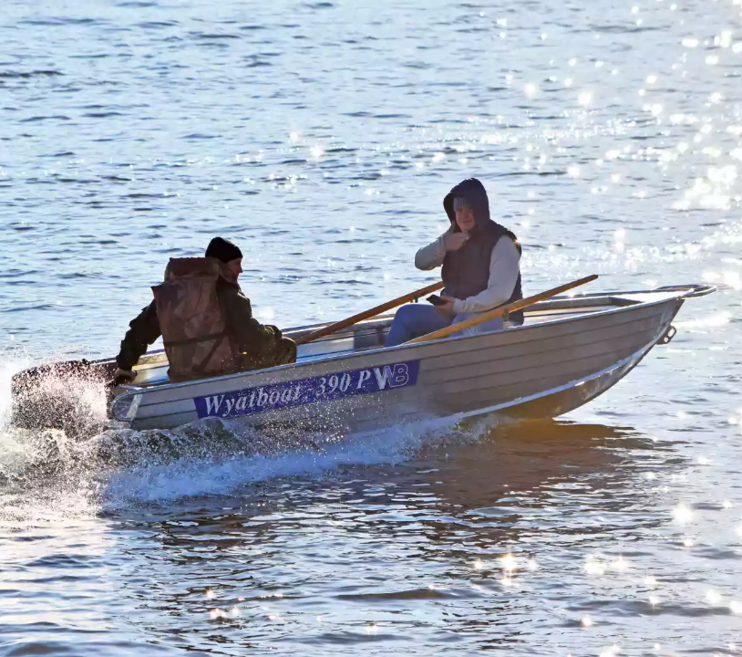 Алюминиевая лодка Wyatboat-390 P в Смоленске