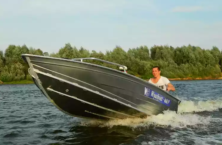 Алюминиевая лодка Wyatboat-460 P в Смоленске