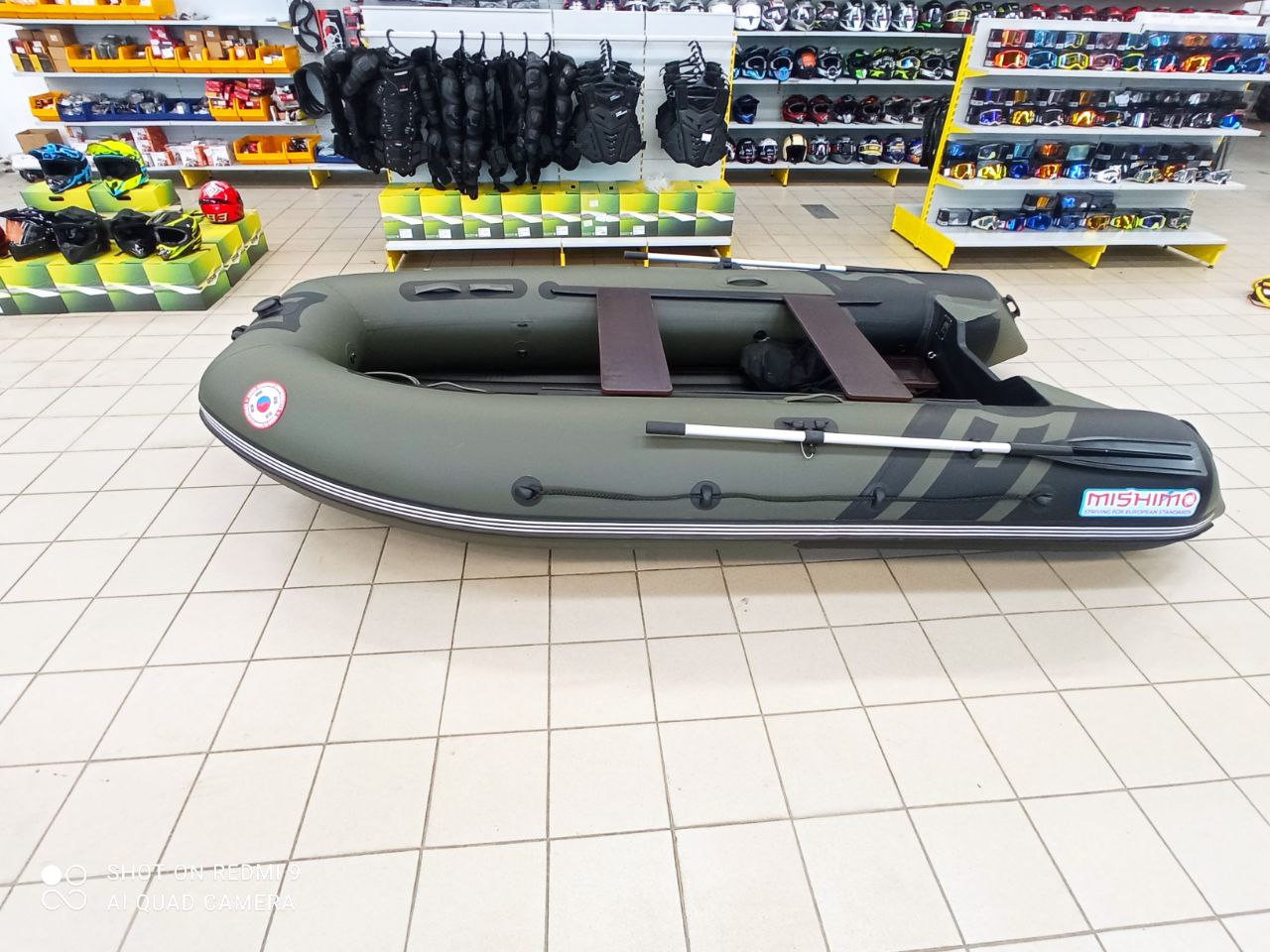 Лодка MISHIMO RIVER JET 390 под водомет в Смоленске