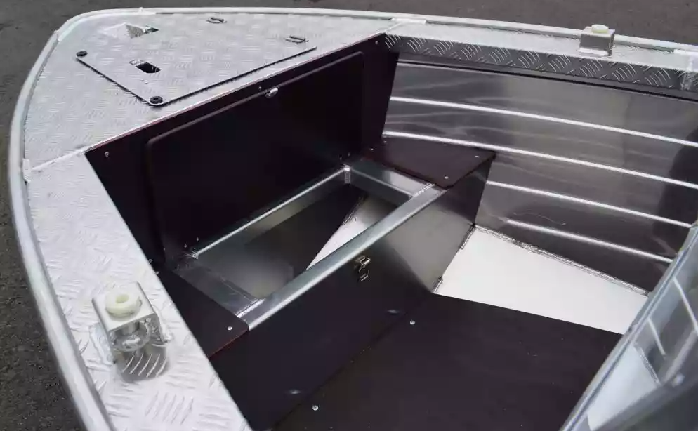 Алюминиевая лодка Wyatboat-390 DCM Увеличенный борт в Смоленске