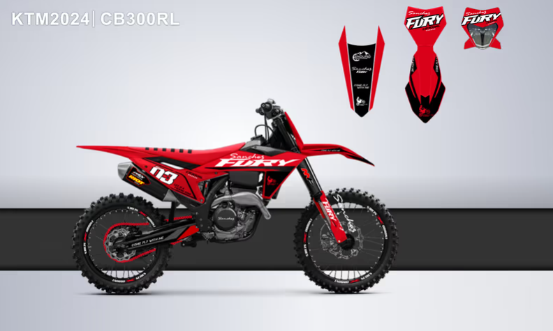 Кроссовый мотоцикл Sanchez Fury CB300RL в Смоленске