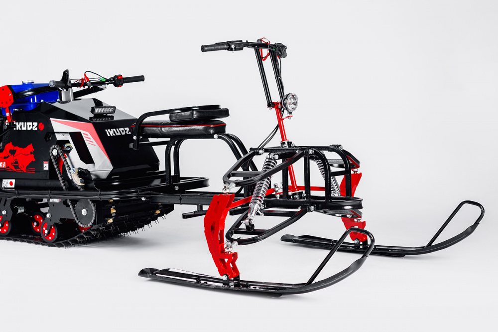 Лыжный модуль IKUDZO с подогревом ручек металлические лыжи в Смоленске