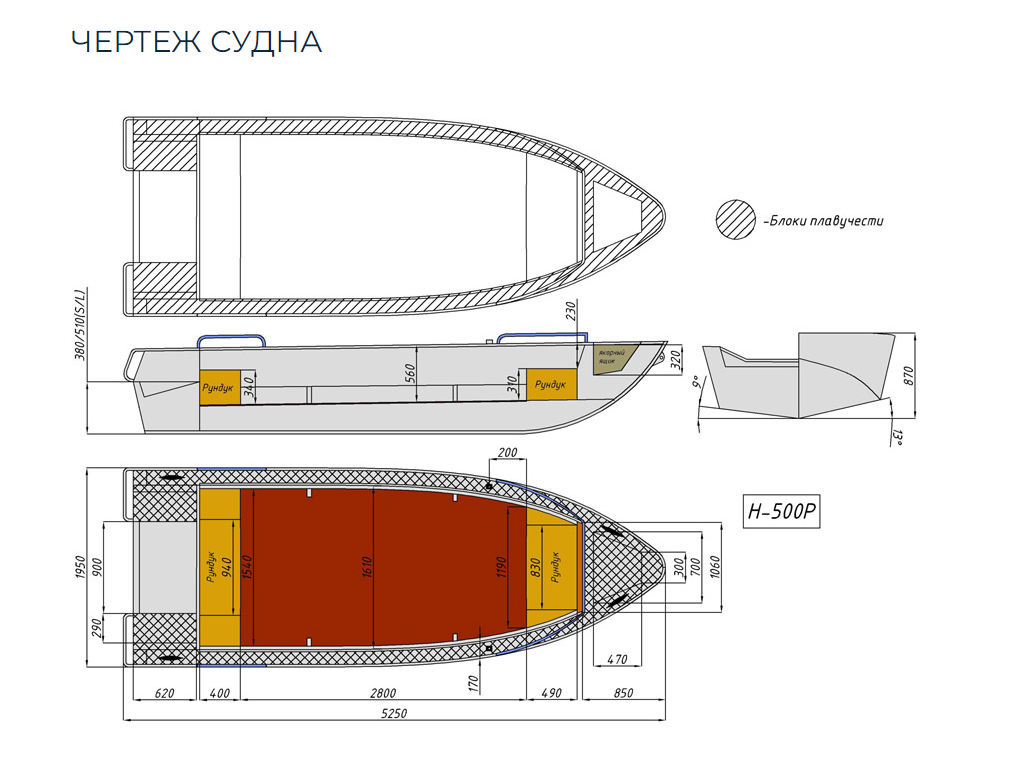 Алюминиевая лодка Неман-500 P в Смоленске