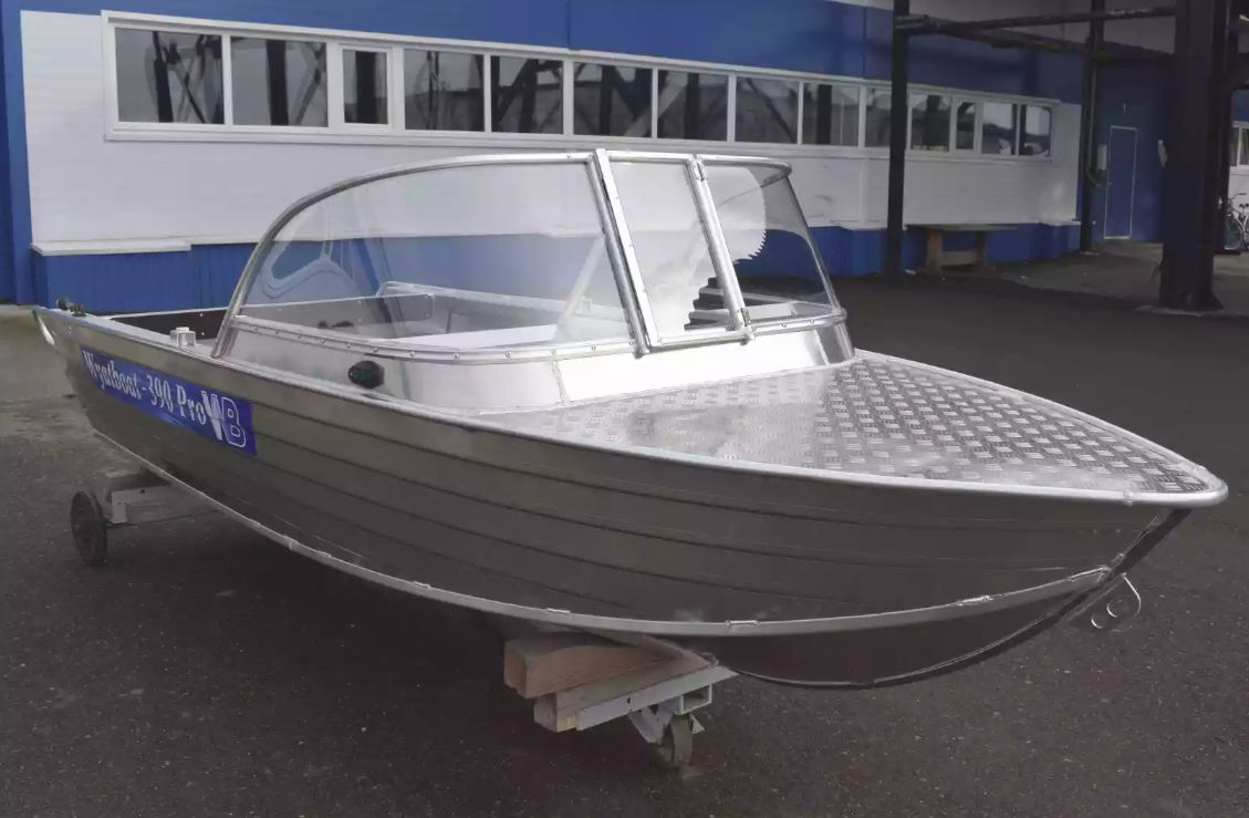 Алюминиевая лодка Wyatboat-390 Pro в Смоленске