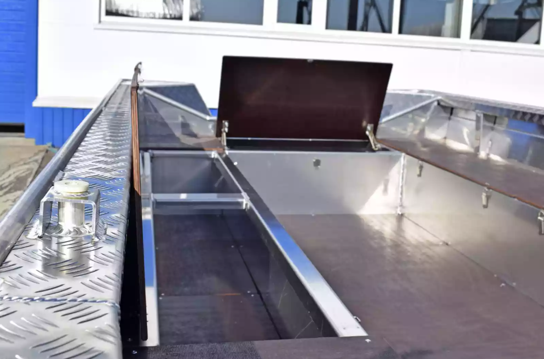 Алюминиевая лодка Wyatboat-490 Jonboat в Смоленске