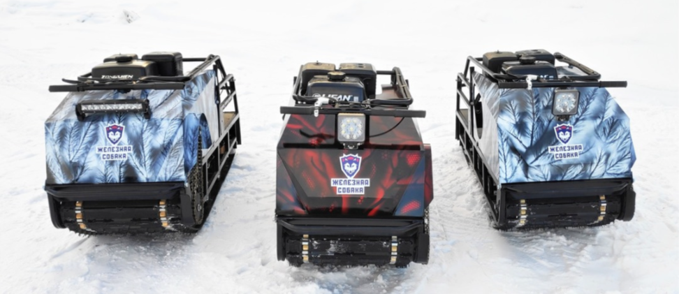 Мотобуксировщик Irondog (Железная собака) M500 20  Камуфляж Охотник в Смоленске