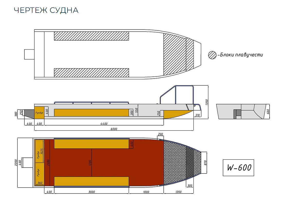 Алюминиевая лодка Wyatboat-600 в Смоленске