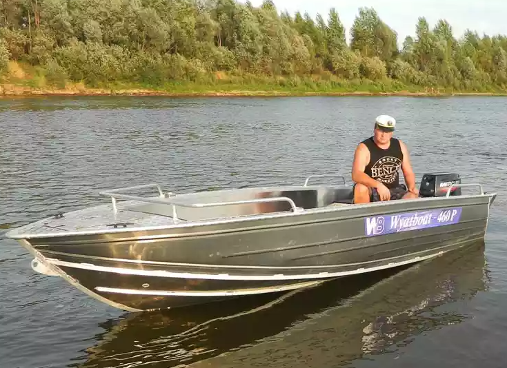 Алюминиевая лодка Wyatboat-460 P в Смоленске