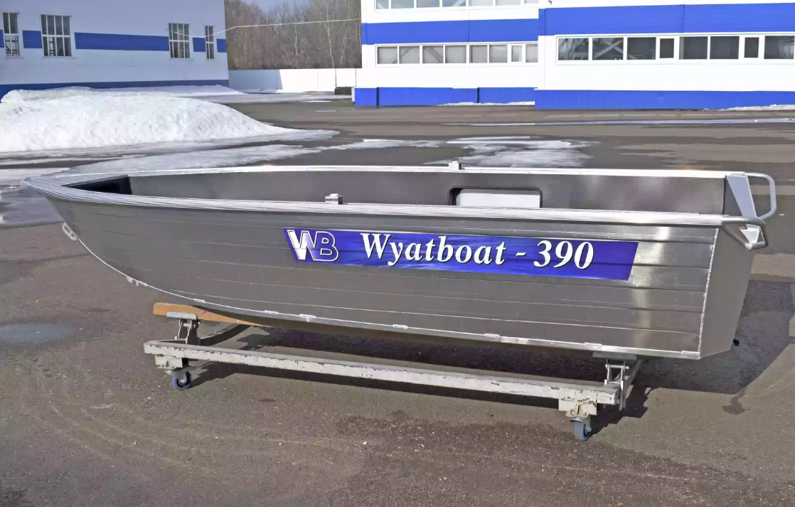 Алюминиевая лодка Wyatboat-390 Р NEW в Смоленске