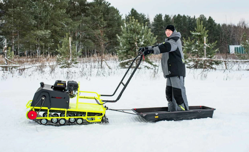 Мотобуксировщик Бурлак ХОЗЯИН-1 (капот ткань) в Смоленске