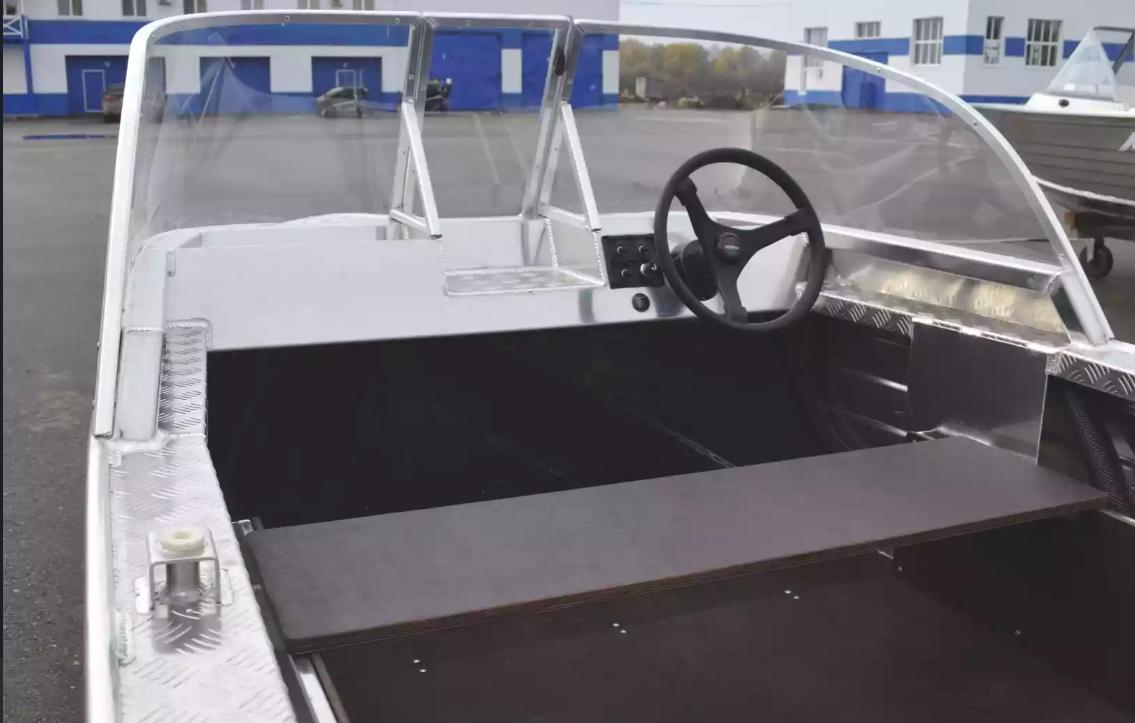 Алюминиевая лодка Wyatboat-390 Pro в Смоленске