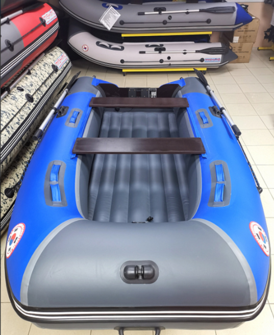 КОМПЛЕКТ Лодка MISHIMO PRO 350 + ЛОДОЧНЫЙ МОТОР MARLIN MP 9.9 (20) AMHS PRO в Смоленске