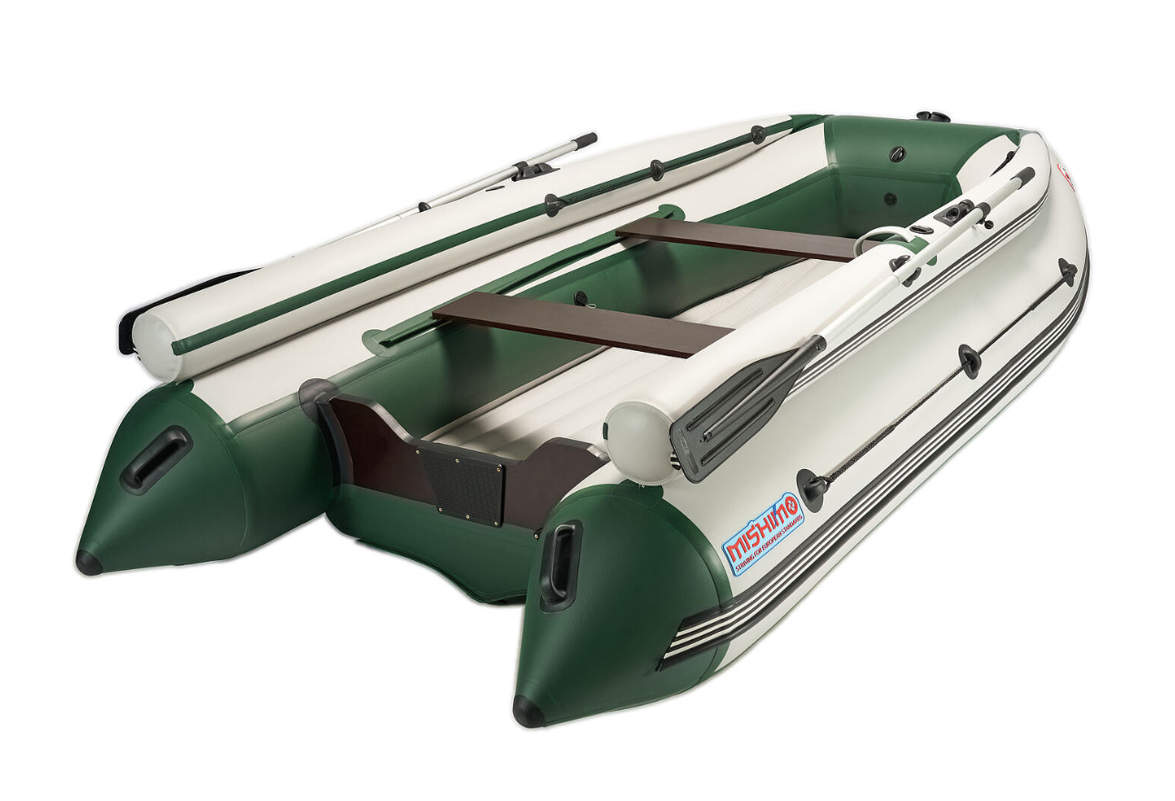 КОМПЛЕКТ ЛОДКА MISHIMO FAMILY LITE 370 + МОТОР MARLIN MP 9.9 AMHS PROLINE FORCE в Смоленске