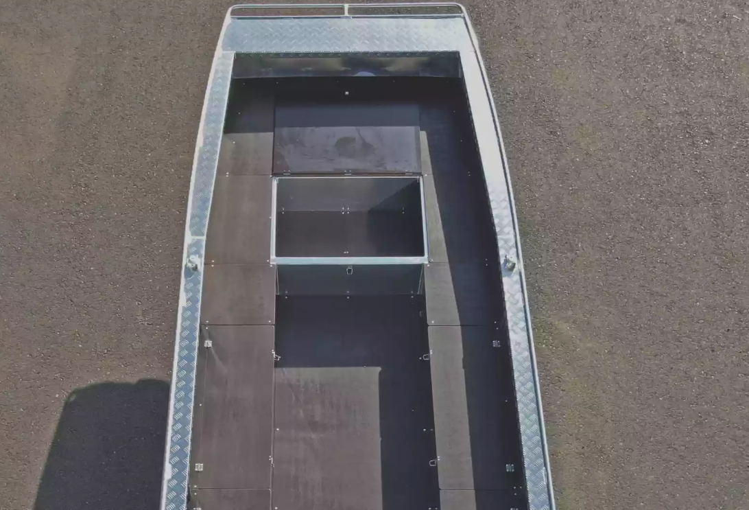 Алюминиевая лодка Wyatboat-490 Jonboat в Смоленске