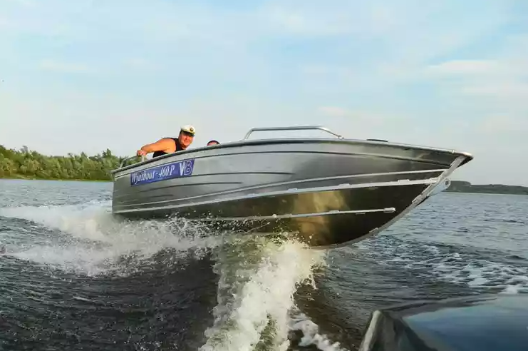 Алюминиевая лодка Wyatboat-460 P в Смоленске