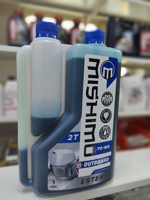 Масло MISHIMO 2T OUTBOARD (ESTER) полусинтетика 1 л в Смоленске