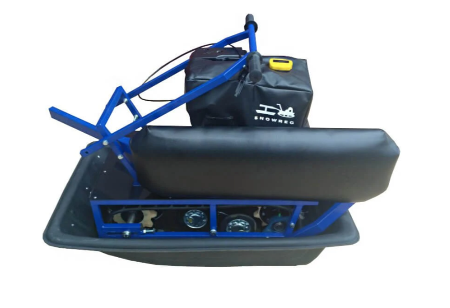 Мини-мотобуксировщик Альбатрос-М с фарой в Смоленске