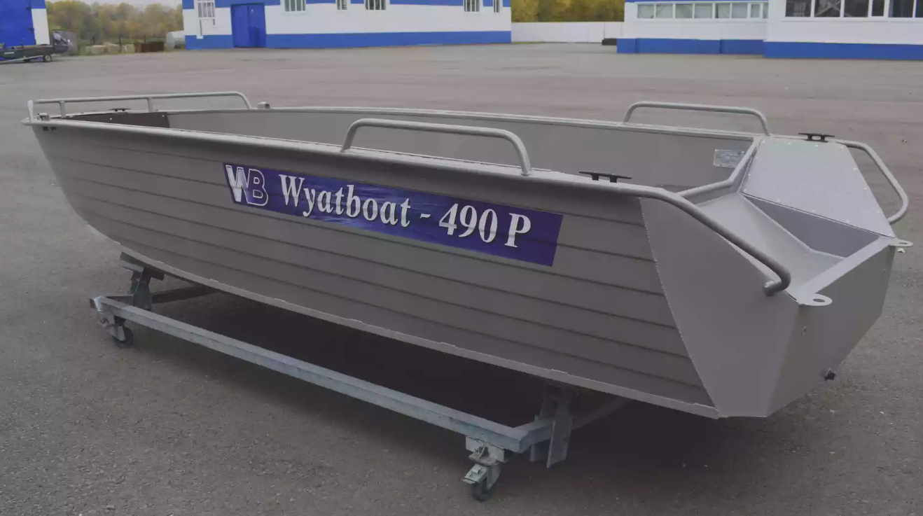 Алюминиевая лодка Wyatboat-490 P в Смоленске