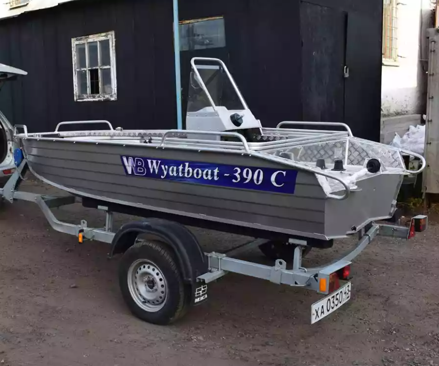 Алюминиевая лодка Wyatboat-390 C в Смоленске