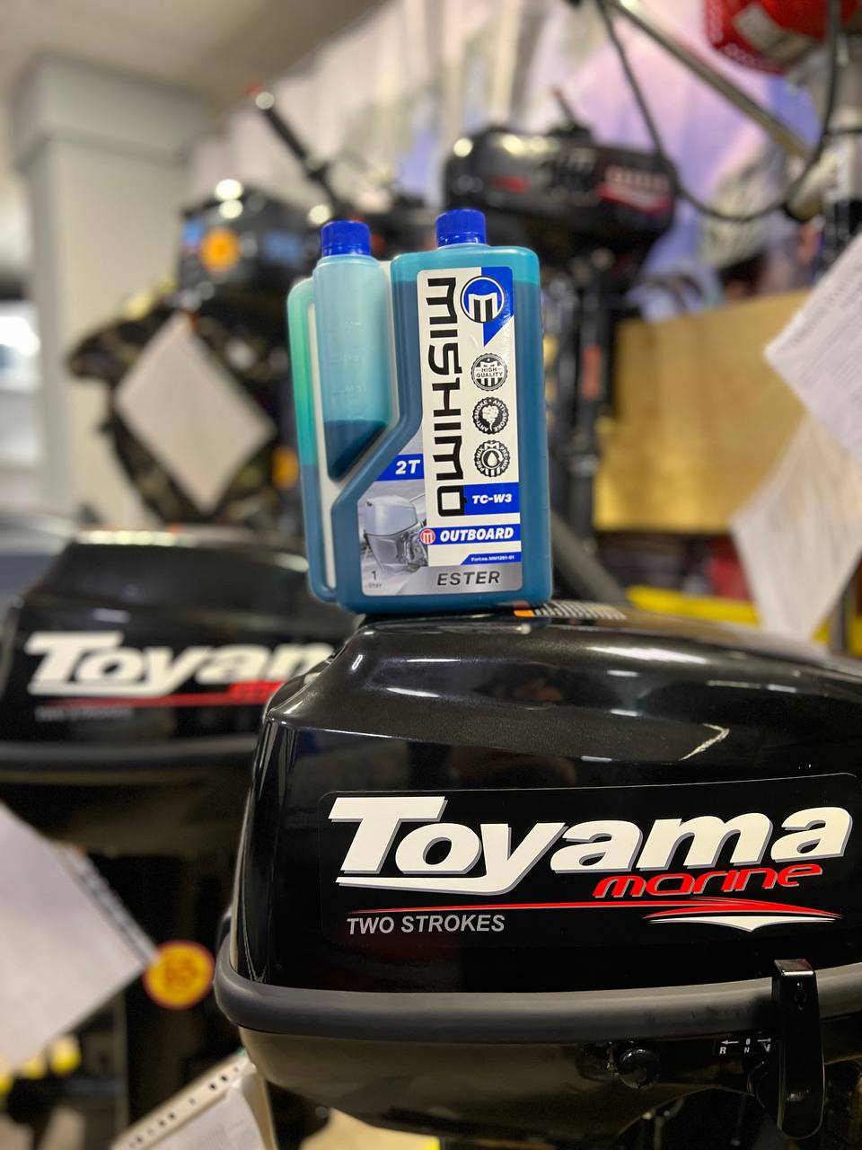 Масло MISHIMO 2T OUTBOARD (ESTER) полусинтетика 1 л в Смоленске