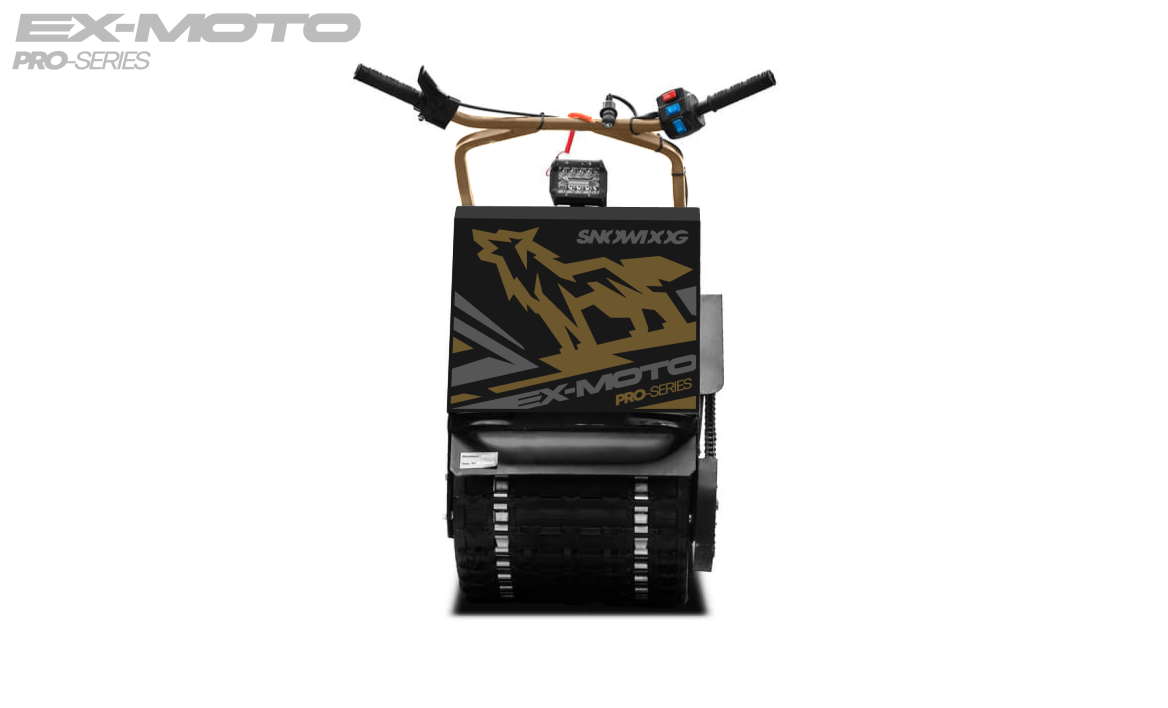 Мотобуксировщик EX-MOTO SNOWDOG S380 8л.с. в Смоленске