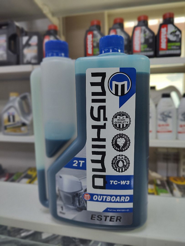 Масло MISHIMO 2T OUTBOARD (ESTER) полусинтетика 1 л в Смоленске