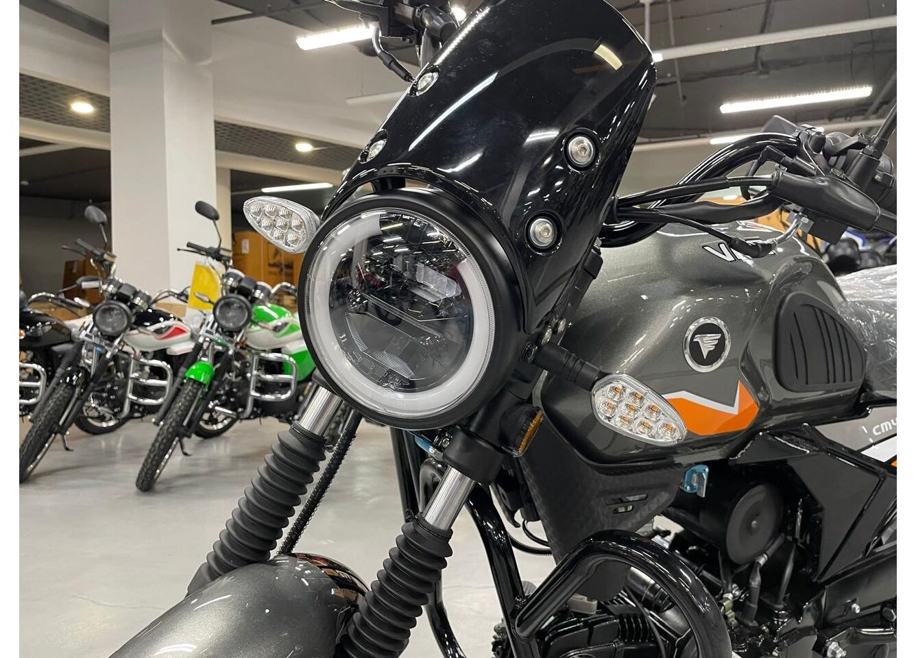 Мопед VMC NOVA 49сс (125сс) Led Full, дисковый тормоз, RKB RATO с баланс. валом, сигнализация в Смоленске