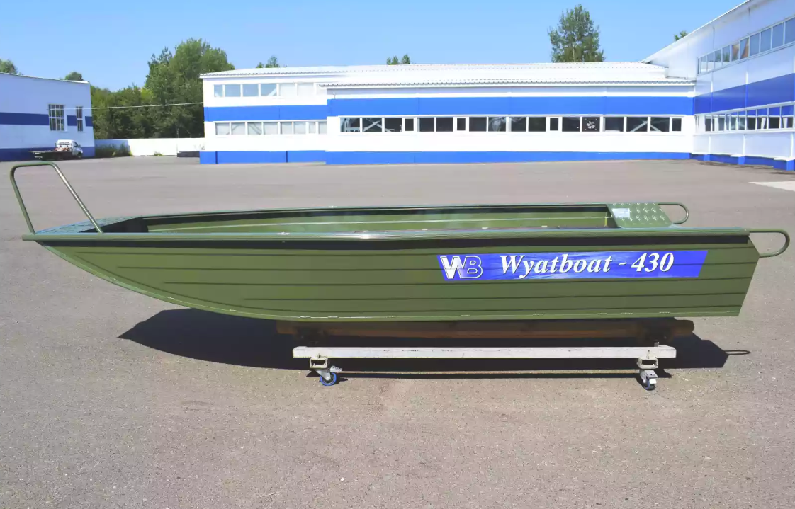 Алюминиевая лодка  Wyatboat-430 Master Fish в Смоленске