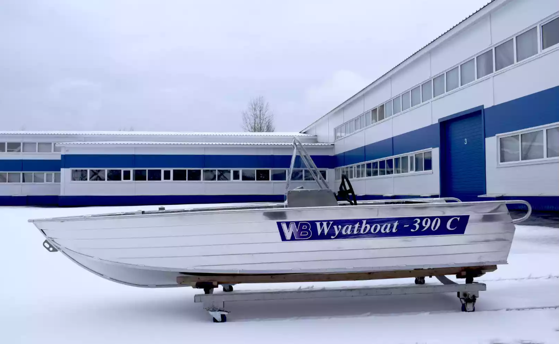 Алюминиевая лодка Wyatboat-390 C в Смоленске