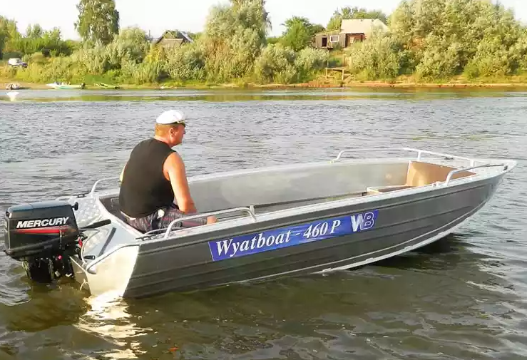 Алюминиевая лодка Wyatboat-460 P в Смоленске
