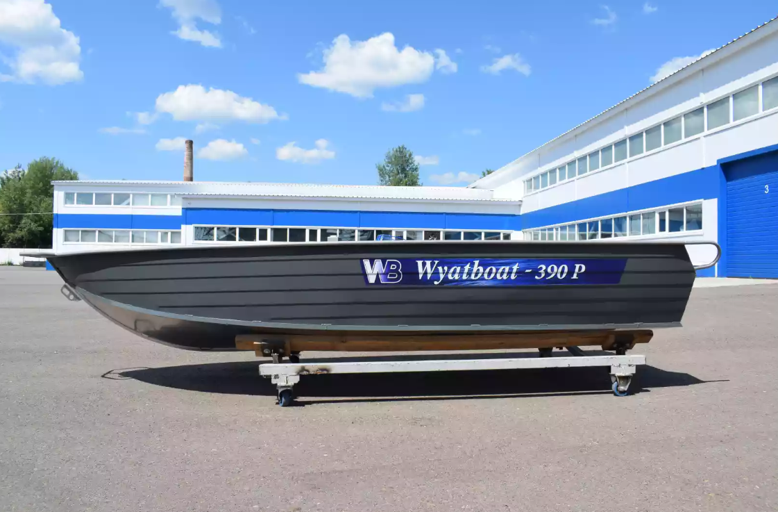 Алюминиевая лодка Wyatboat-390Р Fish в Смоленске
