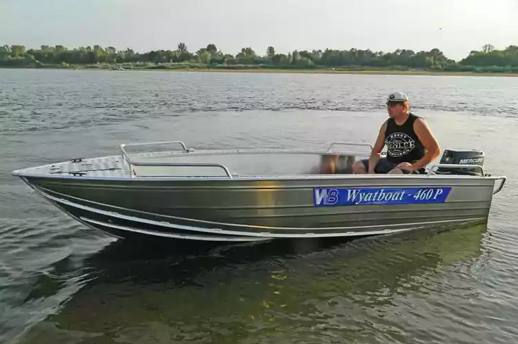 Алюминиевая лодка Wyatboat-460 P в Смоленске