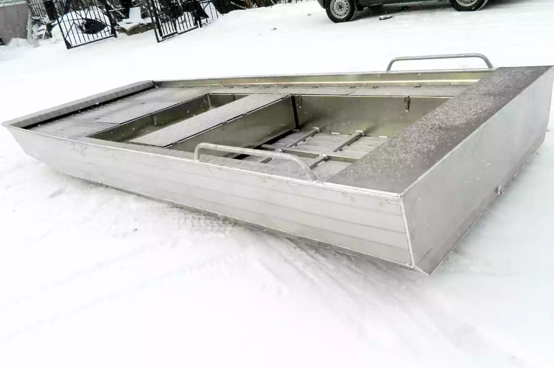 Алюминиевая лодка Wyatboat-390 Jonboat в Смоленске