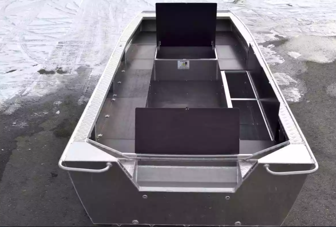 Алюминиевая лодка Wyatboat-490 Jonboat в Смоленске