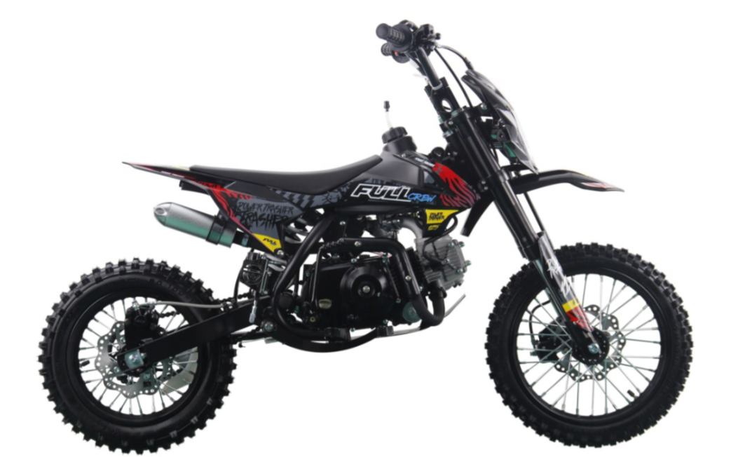 Питбайк FullCrew Power Trasher 125cc 14\12 (п\автомат эл.стартер) в Смоленске