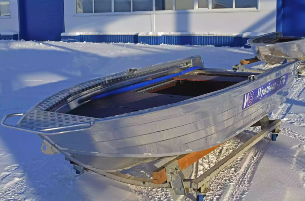 Алюминиевая лодка Wyatboat-370 Р FISH в Смоленске