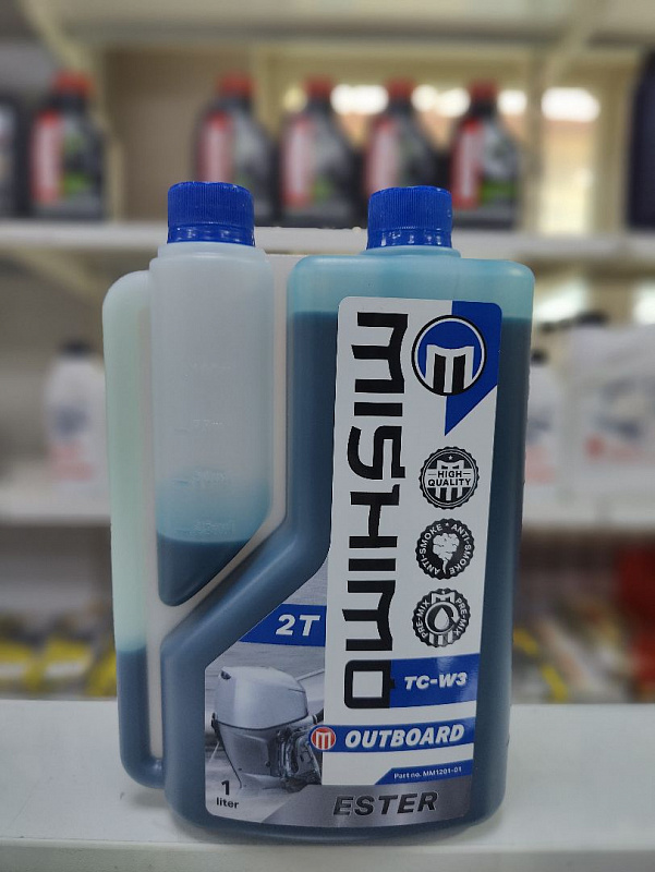 Масло MISHIMO 2T OUTBOARD (ESTER) полусинтетика 1 л в Смоленске