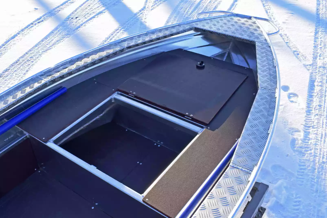 Алюминиевая лодка Wyatboat-370 Р FISH в Смоленске