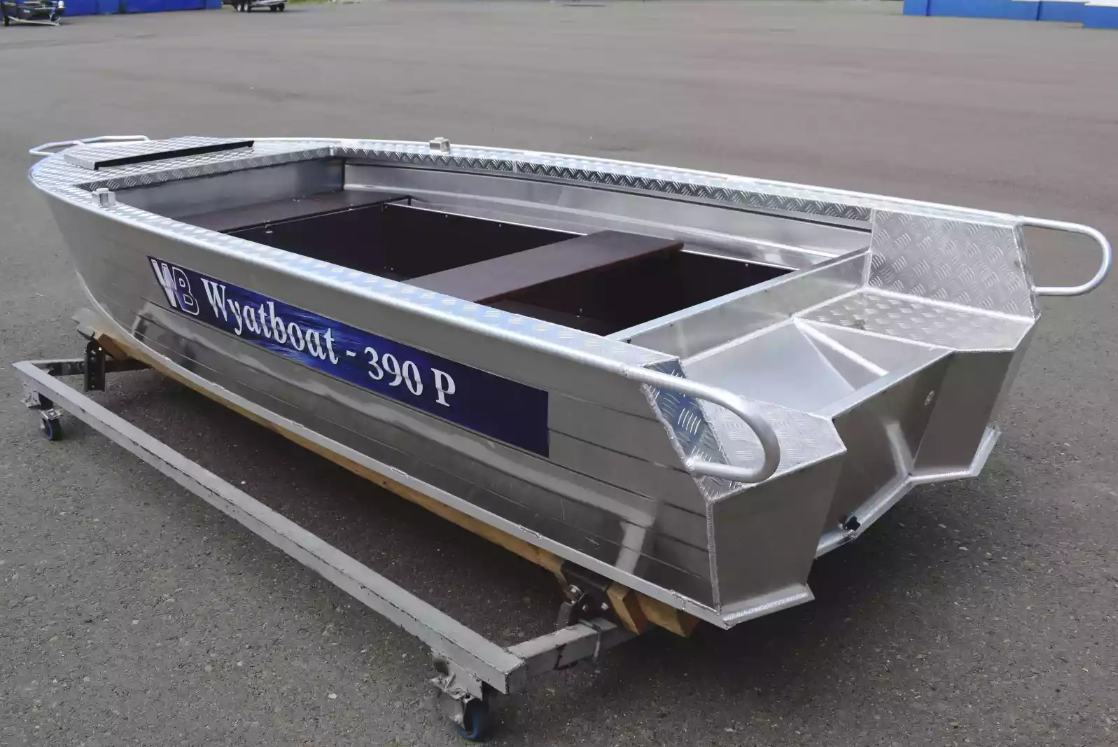 Алюминиевая лодка Wyatboat-390Р PRO в Смоленске