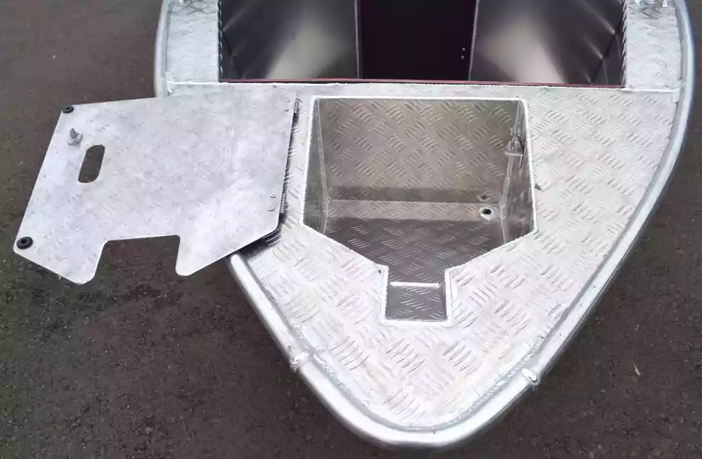 Алюминиевая лодка Wyatboat-390 DCM Увеличенный борт в Смоленске