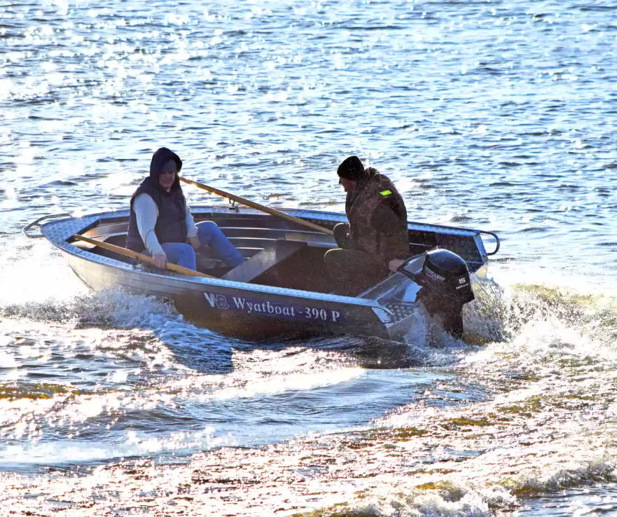 Алюминиевая лодка Wyatboat-390 P в Смоленске