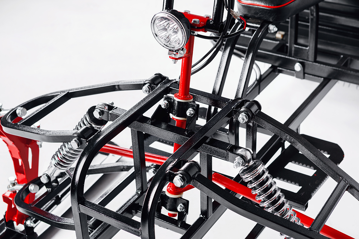 Лыжный модуль IKUDZO с подогревом ручек металлические лыжи в Смоленске