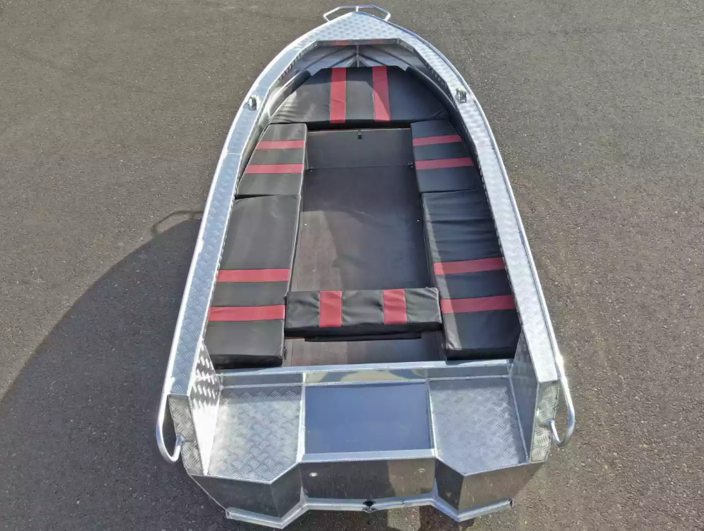 Алюминиевая лодка Wyatboat-390РМ увеличенный борт в Смоленске