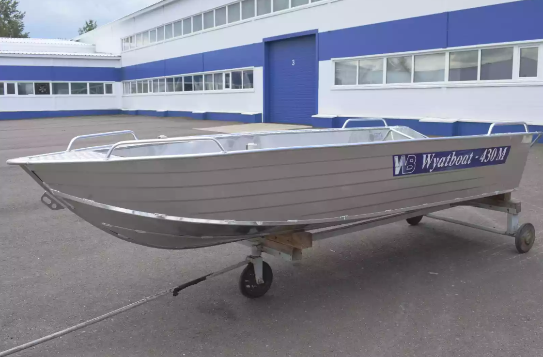 Алюминиевая лодка  Wyatboat-430М в Смоленске