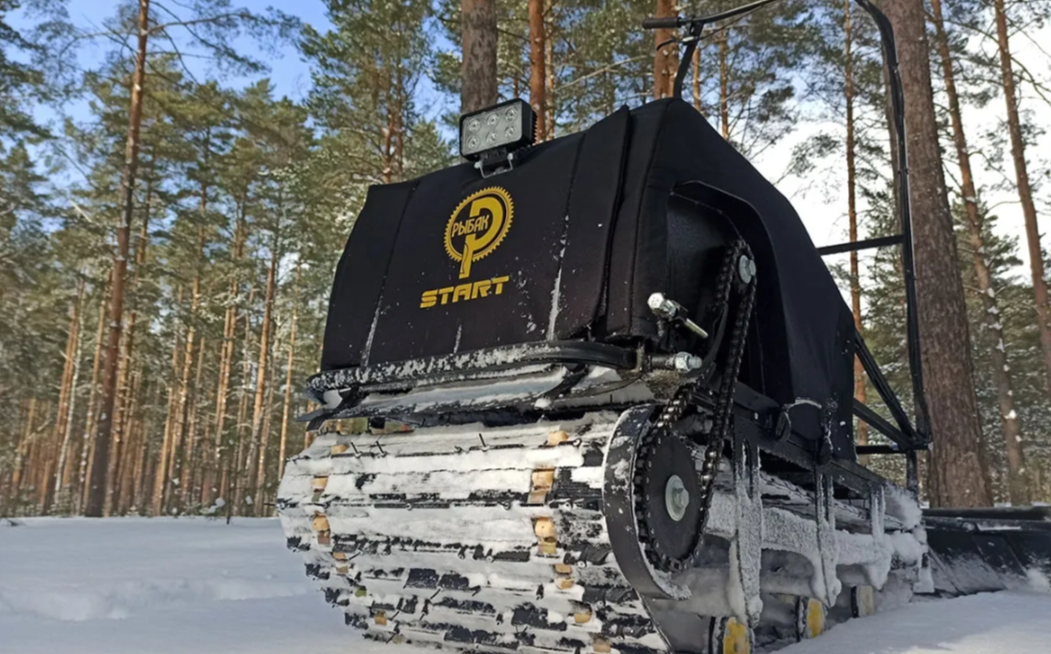 Мотобуксировщик РЫБАК СТАРТ Lifan 15 л.с (тканный капот) в Смоленске