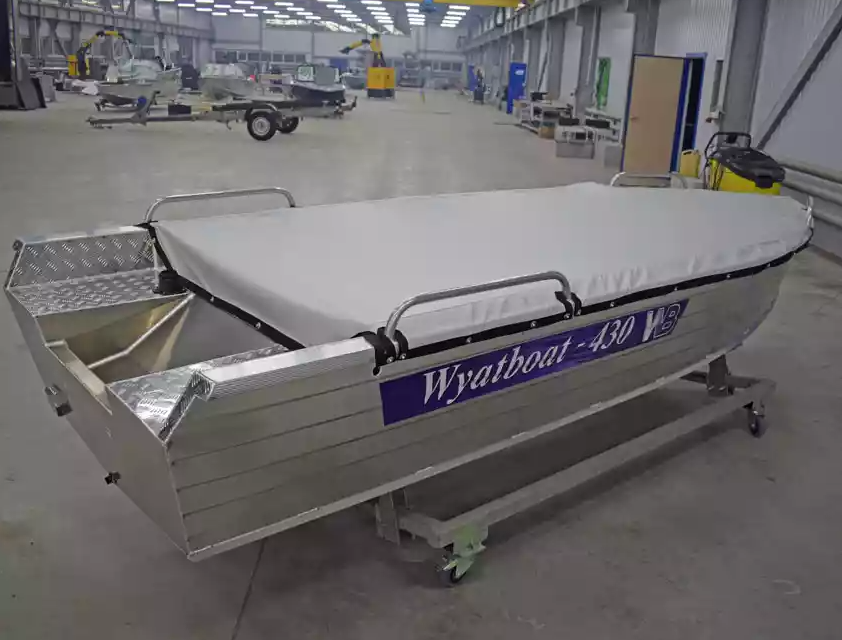 Алюминиевая лодка  Wyatboat-430 Р в Смоленске