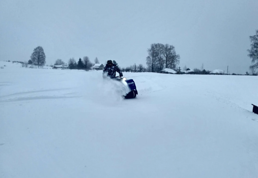 Мотобуксировщик Альбатрос-XLV 9 мини, тележки, 1250 мм в Смоленске